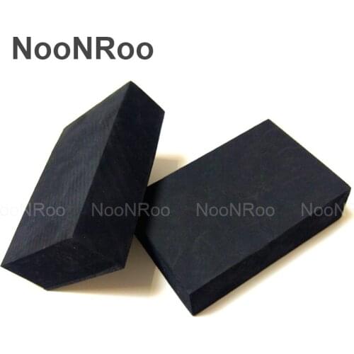 NooNRoo EVA Block Black color fishing rod repair building high dense shapeable EVA foam bricks float fly tying material