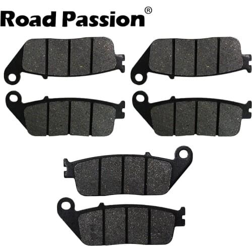 Road Passion Motorcycle Front and Rear Brake Pads for HONDA ST 1100 ST1100 Pan European 1100 1990-2001