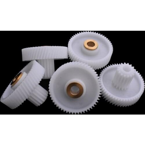 5x Plastic Gear replacements for Elenberg MG-2501-18-3 Meat Grinder Spare Parts Household Meat Grinder Plastic Gear