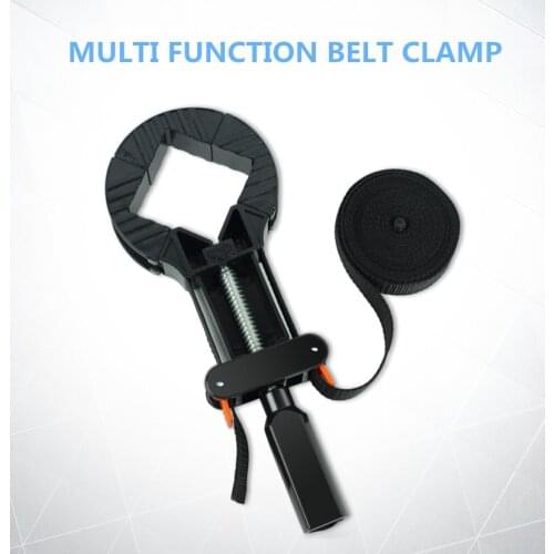 4M/6M Adjustable Rapid Corner Clamp Band 4 Jaws Corner Clamps Tools for Woodworking Photo Picture Frame Drawer