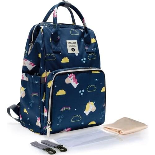 Backpack Fashiong Diaper Bag Multifunction Travel Waterproof Nappy Bags Maternity Large Capacity Outdoor Rugtas Household AE50BB