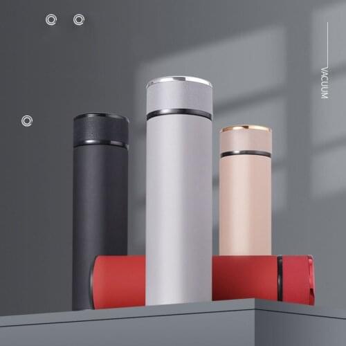 500ML Portable Tea Vacuum Flask 304 Stainless Steel Thermal Cup Coffee Mug Water Bottle Office Business Home Hot Water Bottle