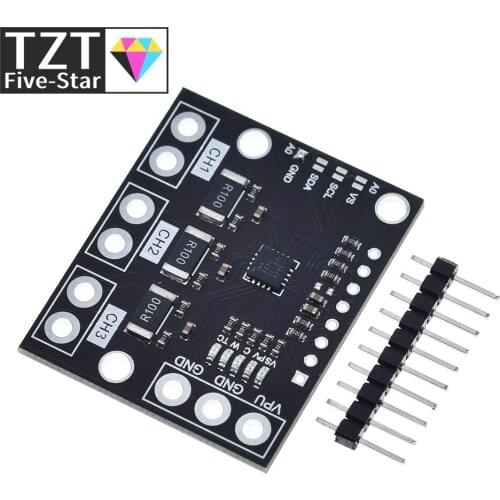 INA3221 Triple-Channel Module, High-Side Measurement, Shunt and Bus Voltage Monitor with I 2C- and SMBUS-Compatible Interface