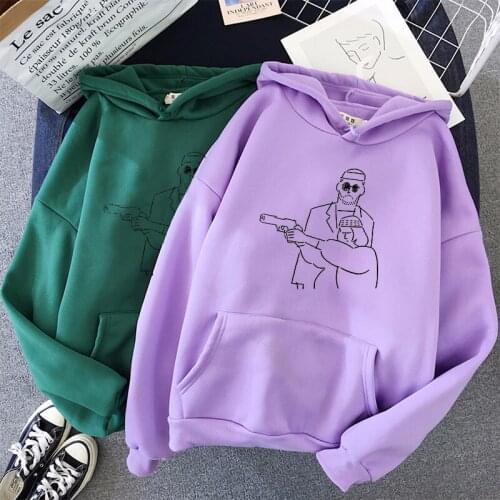 Pullovers Woman Hooded Hoodies Sweatshirts Kpop Hoodie Funny Sweatshirt Korean Oversized Harajuku Hip Hop Women Tops