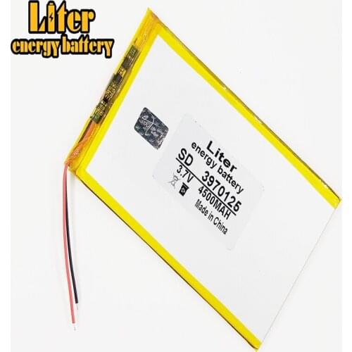 3.7V 4500mAh [3970125] Polymer lithium ion / Li-ion battery for tablet pc,POWER BANK,,cell phone
