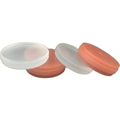 Acetal Dental 5pieces Clear Pink PMMA Open CADCAM Acrylic Denture Temporary Flexible Denture Material