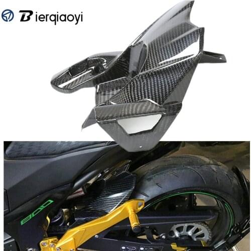 For Kawasaki Z800 Accessories ZR800 2016 2015 2014 2013 Motorcycle Carbon Fiber Z 800 ZR 800 Rear Fender Mudguard Fender Hugger