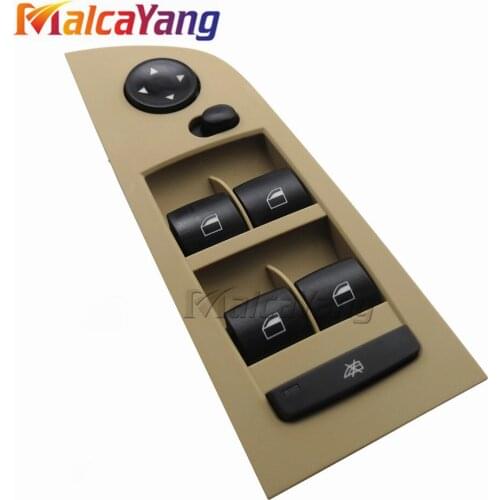 Driver Left Beige Master Power Window Switch For BMW E90 E91 318i 320i 325i 335i 2004-2012 61319217331