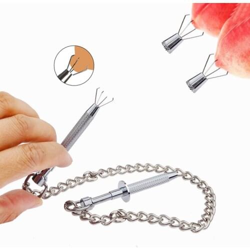 Erotic Bondage Accessories of Metal Chain Mimi Clamps with Torture stimulation Breast Nipple for Couple BDSM Fetish Sex Games