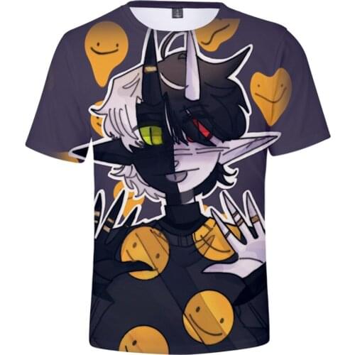 Ranboo 3D Print Spring Summer Preppy Men/Women Street Clothes T-shirt Streetwear Kawaii style