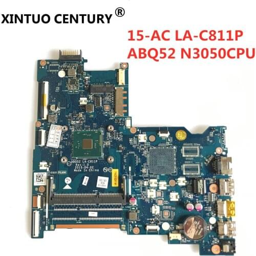 LA-C811P 815248-001 815248-501 817846-601 815248-601 fit for HP 250 G4 15-AC laptop motherboard N3050 tested working