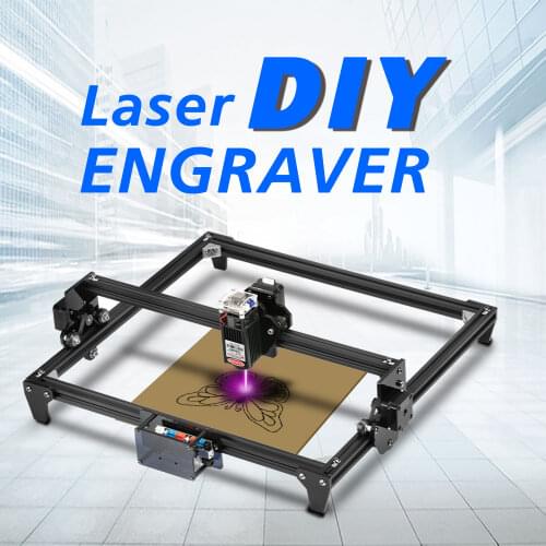 Twotrees Totem CNC Laser Engraving Machine Mini 20W Cutter Machine 3D Printer DIY Engraver Desktop Wood Router Laser Router