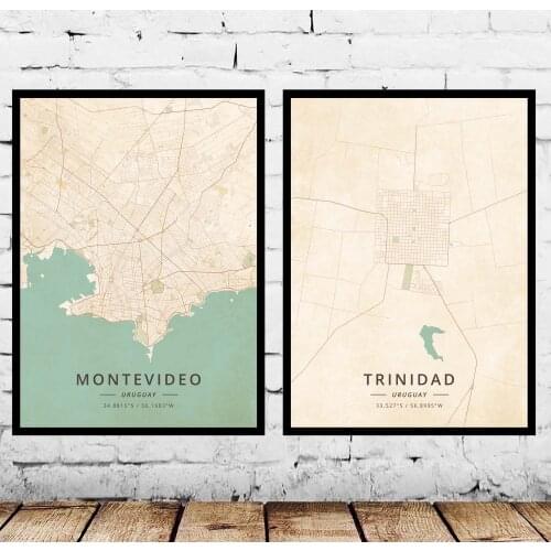 Montevideo Trinidad Uruguay Poster