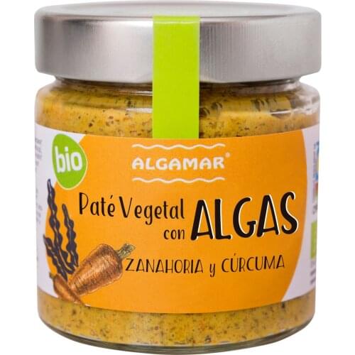 Vegetable pate with algae, carrot and turmeric 180 g BIO