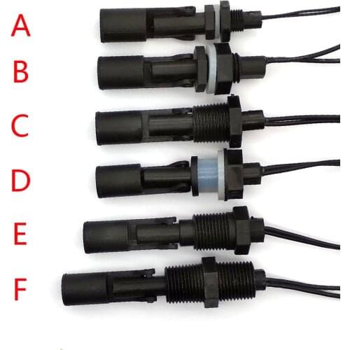 AC 100V Liquid Water Level Sensor Float Switch For Horizontal Aquariums Fish Tank Pool With Float Length