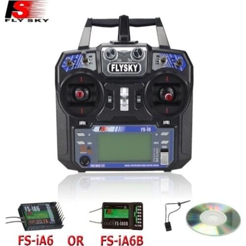 Flysky FS-i6 FS I6 2.4G 6ch RC Transmitter Controller FS-iA6 or FS-iA6B Receiver For RC Helicopter Plane Quadcopter Glider drone