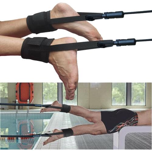 Swim Ankle Strap Stationary Swimmer Swim Lap Swim Training Leash Swim Belt - NEW