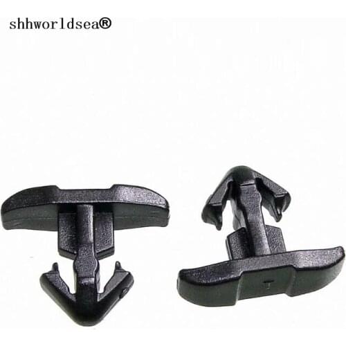 Shhworldsea automotive clips Front Cover Seal Strips Fixed Clips for toyota 65487-60010