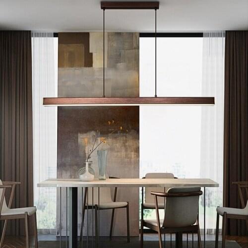 Modern LED dining room Pendant Lamp lighting Nordic restaurant long hanging lights office fixtures Bar illumination study lamps