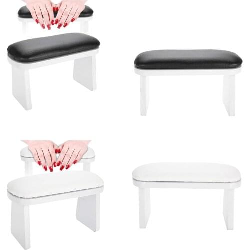 PU Leather Nail Art Hand Waterproof Pillow Wrist Support Hand Holder Cushion Pad Table Manicure Pedicure Tool