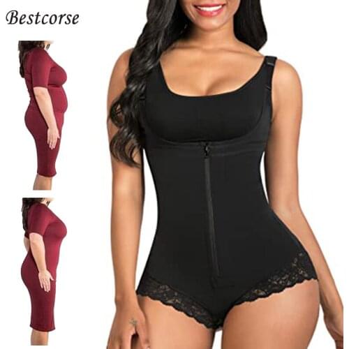 Fajas Colombianas Bodys Para Mujer Faja Moldeadora Y Slimming Body Damskie Miederbody Shaping Corset Bodysuit Shapewear Women