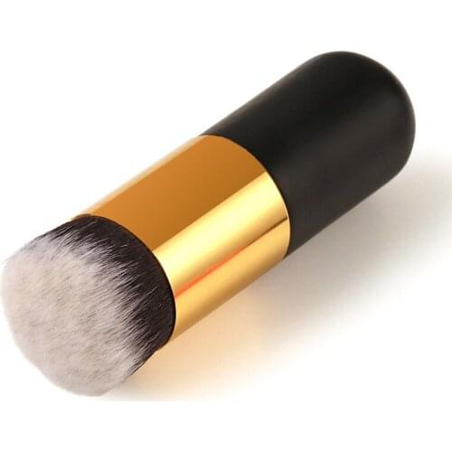 1Pc Chubby Pier Portable Concealer Brush Makeup Brushes Blush Powder Makeup Brushes Round Head Brochas Foundation Brush