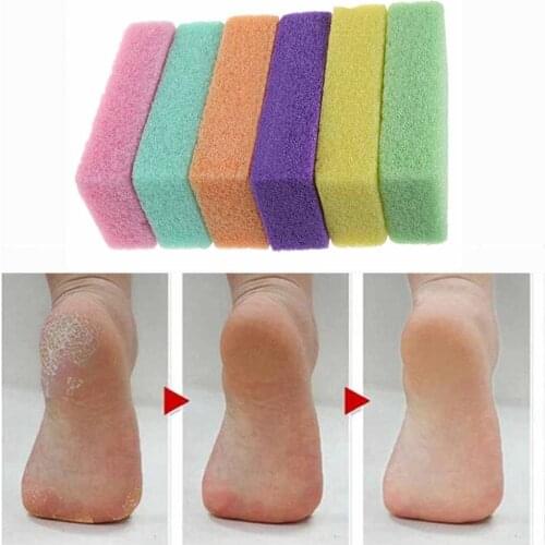 1PC Pumice Sponge Stone Exfoliate Foot Feet Care Dead Dry Skin Callus Pedicure Dead Hard Rough Skin Callus Remover Scrubber Tool