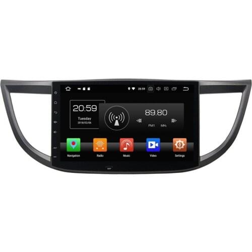 10.1" Android 8.0 Car Radio DVD Stereo GPS for Honda CR V CR-V 2012-2015 4GB RAM Bluetooth WIFI USB DVR Mirror-link 32GB ROM