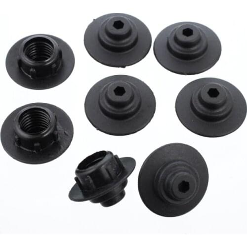 Foosball Retractable rod nut table Soccer parts/ ABS accessories (diameter : 6mm) AQ-02