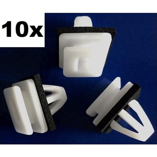 FOR HONDA CIVIC FOR CR-V ODYSSEY ACURA BUMPER SIDE SKIRT SILL TRIM CLIPS EXTERIOR x10 #91504-SP1-003-2012