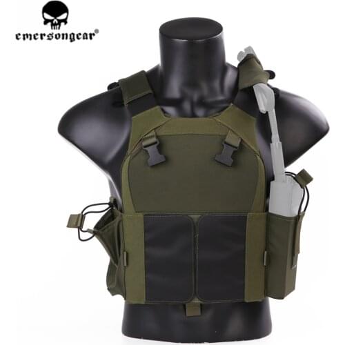 Emersongear LV-MBAV PC Tactical Vest Plate Carrier Hunting Army Wargame Military Training Combat Protective Gear Body Armor