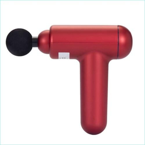 Mini Electric Massage Gun Deep Muscle Fascial Gun Body Massager Tissue Percussion Small Fitness Equipment Acid Relief Pain Relax