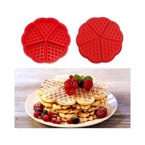 Waffle molds Square waffle mold Environment-friendly rubber waffle mold