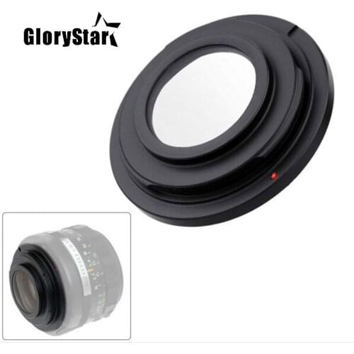 GloryStar M42 Lens Adapter Ring M42-ai Glass For M42 Lens To Nikon Mount With Infinity Focus Glass Dslr Camera D3100 D3300 D7100