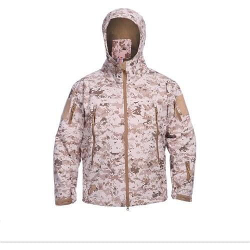 22 Colors Mens Jacket Camouflage Jacket shark skin jacket