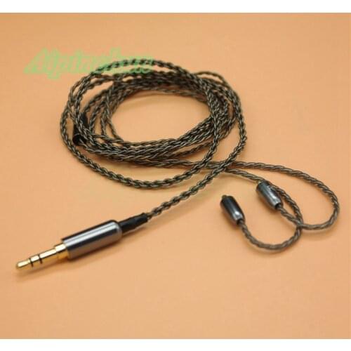 Aipinchun MMCX Headphones Silver-Plated Cable for Shure SE215 SE425 SE535 SE846 SE315 for Westone W60 W50 W40 um pro UE900 T100