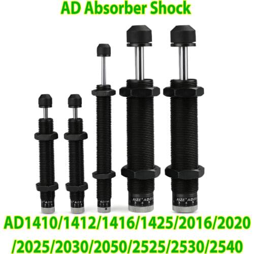 AC1210-3 Pneumatic Cylinder Shock Absorber AC 1210-3 Low speed AC series OD thread size 12mm stroke 10mm Specifications M12*1.0