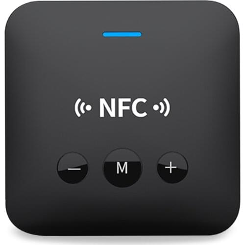 NFC Bluetooth Receiver Transmitter BT 5.0 TF Card Stereo 3.5mm Jack AUX RCA Wireless Bluetooth-compatible Audio Adapter