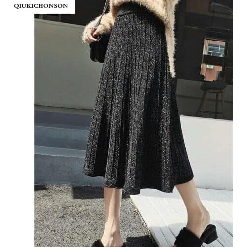 Qiukichonson Pleated Skirt