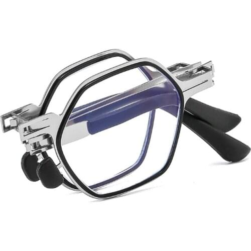 Anti Blue Ray Folding Reading Glasses Men Women Foldable Glasses Diopter Optical Computer Glasses Vintage Eyeglasses GH1196