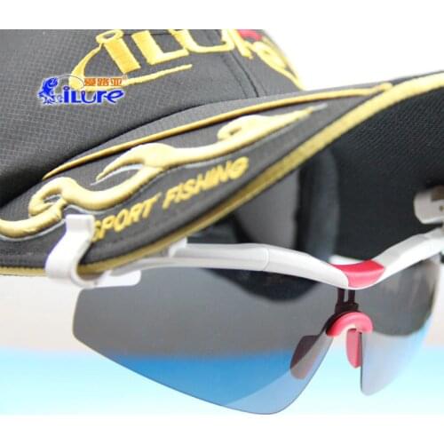 Ilure Polarized Clip-On SunGlasses Fishing Eyewear Men Women Short Sight Fishing Glasses Outdoor Two Functions Fishing Glasses