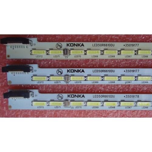 Led backlight screen LED50R6610DU 35019177 35019178 1pcs=72led 610mm