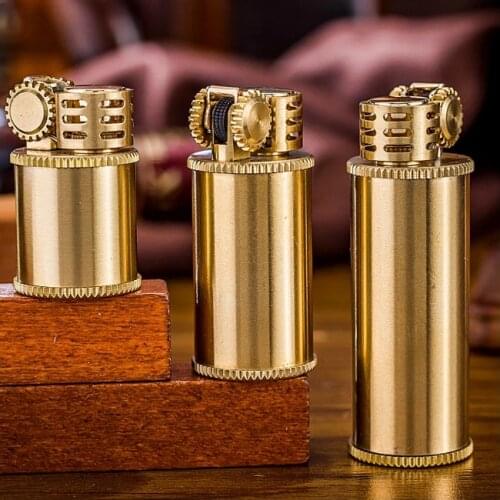 Zorro Metallic brass personalized portable kerosene gasoline lighter outdoor cigarette accessories