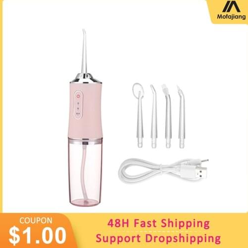 Dental Water Flosser Oral Irrigator Dental Water Jet Teeth Whitening Tooth Care Toothbrush Teeth Cleaner Water Tank for Home