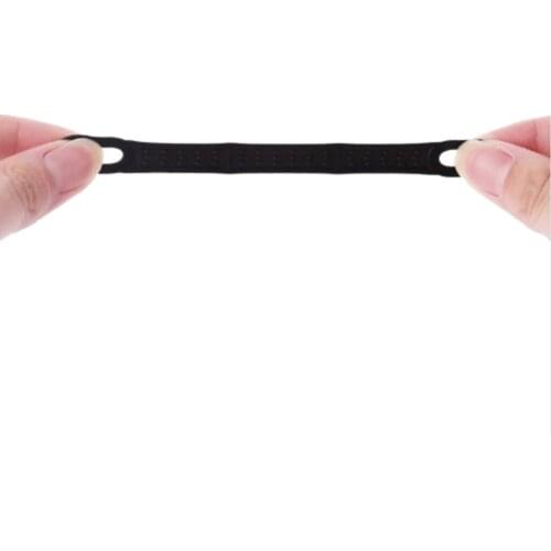 20Pack Non-Slip Black Rubber Clothes Hanger Grips Clothing Hanger Strips