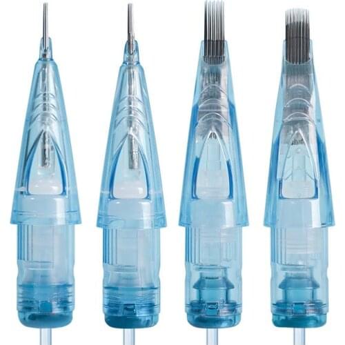 DragonHawk RL Tattoo Cartridge Needles 20pcs Disposable Sterile Rotary Makeup Machine Pen WJX Tattoo Supplies