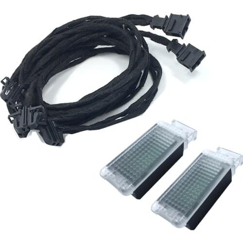 5G0947409 LED Footwell Light For Volkswagen Golf 6 7 Je.tta MK5 MK6 Tiguan Passat B7 B8 5GG 947 409 5GG947409 5G0 947 409