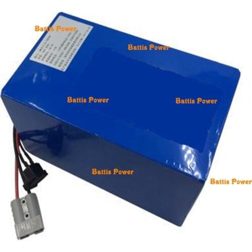 Rechargeable 48V 40Ah lifepo4 battery pack with built-in BMS for electric bike bicycle power tools scooter tricycles+5A Charger