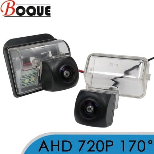 BOQUE 170 Degree 720P AHD Car Vehicle Rear View Reverse Camera for Mazda 6 Sedan Hatchback Atenza Sport CX-5 CX-7 CX-9