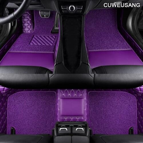 Custom Car floor Foot mat For audi a3 sportback audi a5 sportback a4 b8 avant tt a1 a7 q3 q5 q7 s8 s7 s4 car accessories